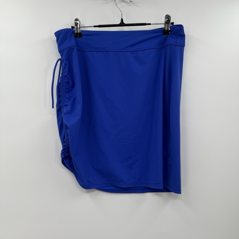 Athleta Woman's Cinched Skirt Size Medium Blue